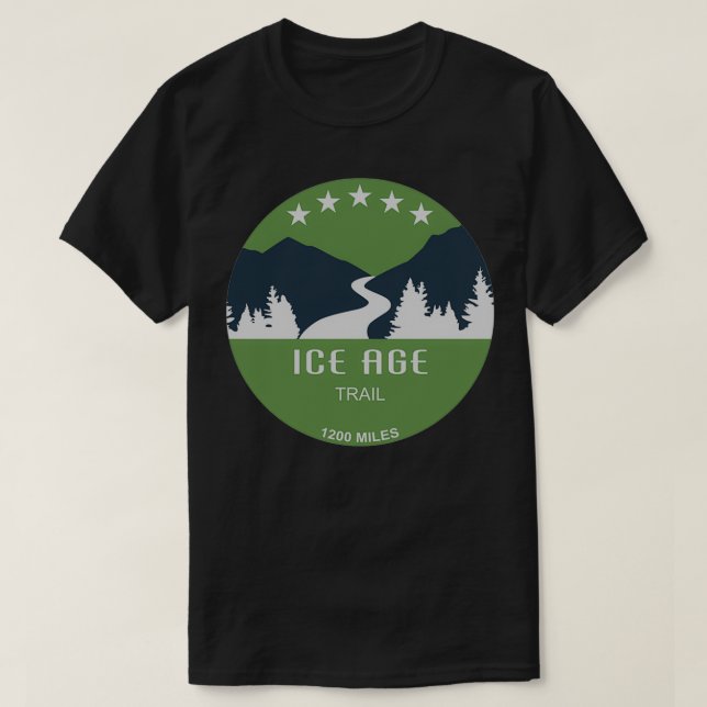 Ice Age Trail T Shirt (Design framsida)