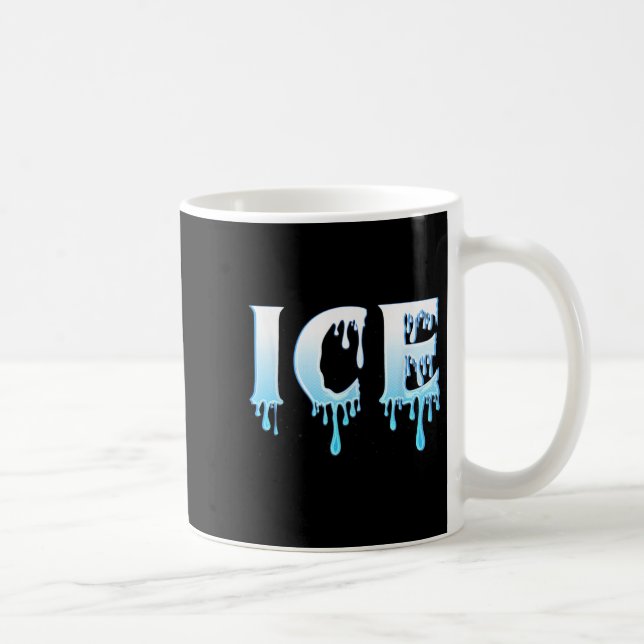 Ice And Fire Halloween Couples Matching Party Cost Kaffemugg (Höger)
