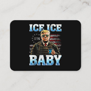 Ice Baby Rolig Trump Visitkort