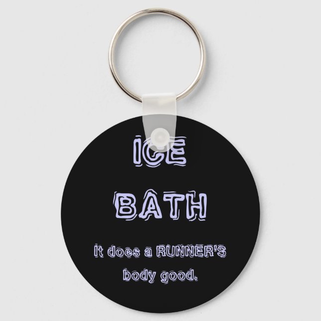 Ice Bath Nyckelring (Framsida)