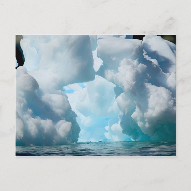 Ice Bergs av södra spets Vykort (Framsida)