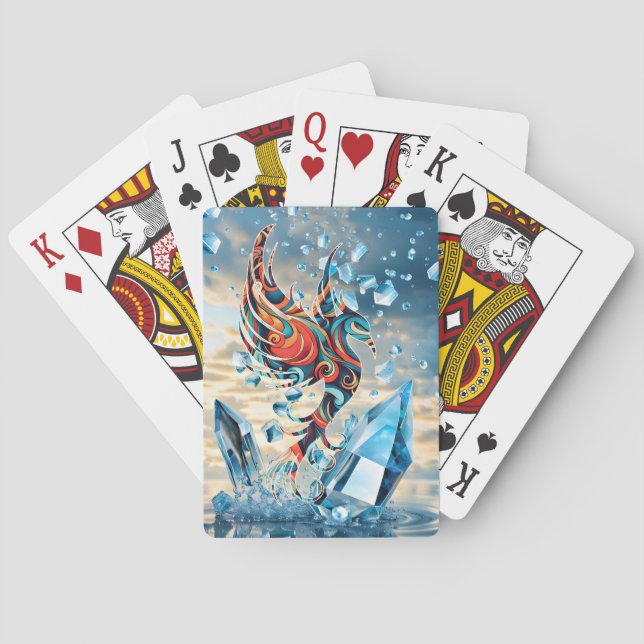 Ice Bird Casinokort (Baksidan)