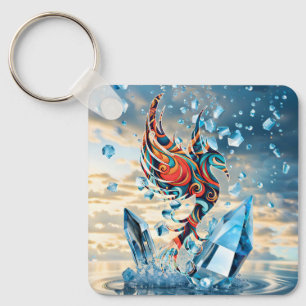 Ice Bird Nyckelring