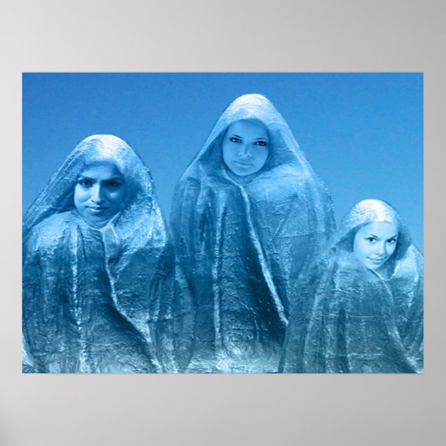 Ice Blå himmel Poster (Framsidan)