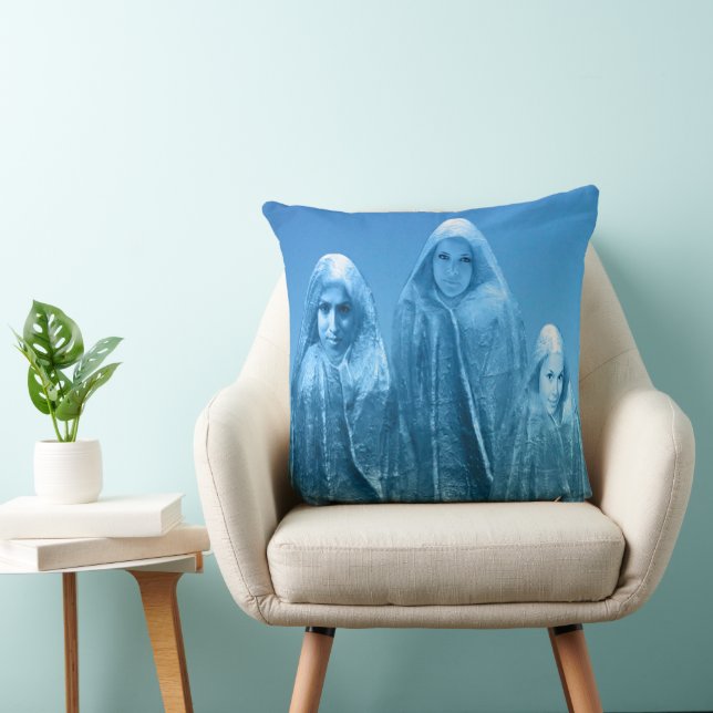 Ice Blå himmel Poster Dekorativ kudde (Stol)