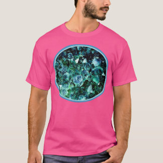 Ice Blue Crystals T Shirt