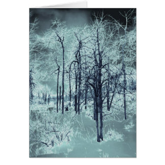 Ice Blue Hälsningskort