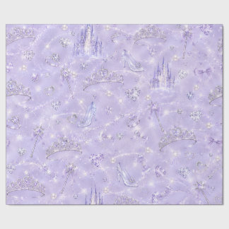Ice Blue, Princess Tiara, Magic Wand, Birthday, Presentpapper
