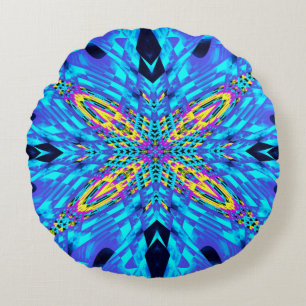 ICE BLUE RUND KUDDE