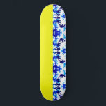 Ice Blue Snowboarder Himmel Gult  Snowboarding Spo Mini Skateboard Bräda 18,5 Cm<br><div class="desc">Ice Blue Snowboarder Himmel Snowboarding Sport på Gulten.</div>