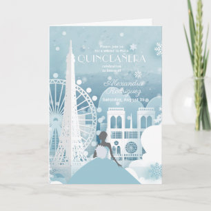 Ice Blue Winter i Paris Inbjudan