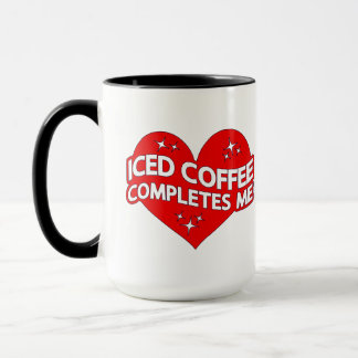 Ice Coffee fyller mig Mugg