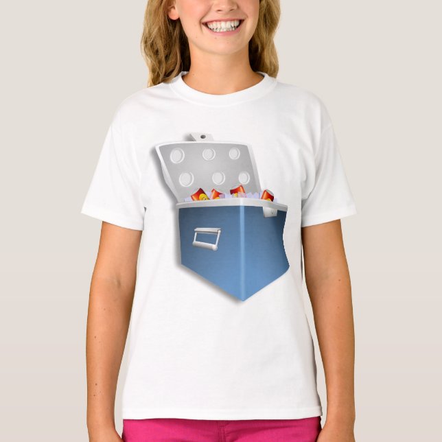 Ice Cooler Girls T-Shirt (Framsida)