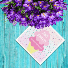 Ice Cream 2:a födelsedagen Pappersservett