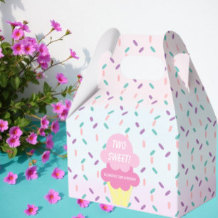 Ice Cream 2:a födelsedagen Presentaskar