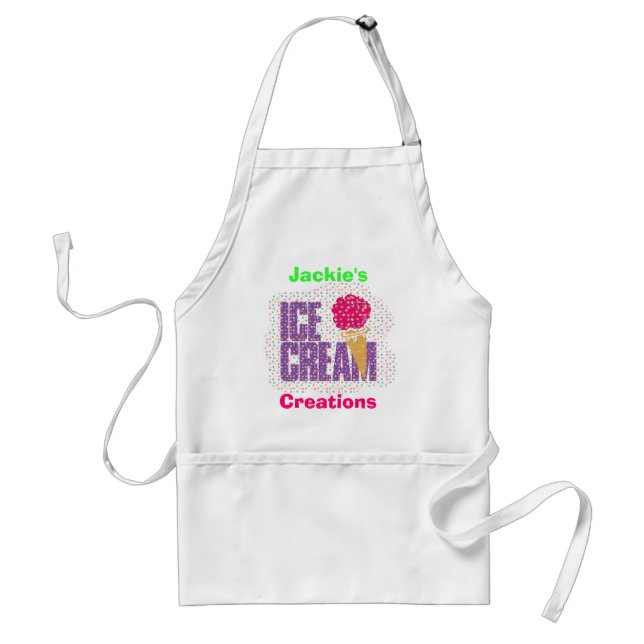 Ice Cream Apron Förkläde (Framsidan)