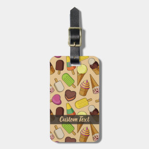 Ice Cream Background Bagagebricka