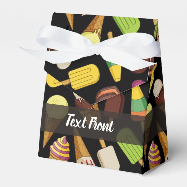 Ice Cream Background Presentaskar (Framsidan Sidan)