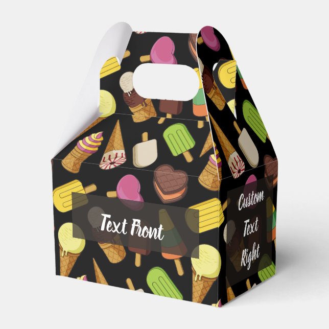 Ice Cream Background Presentaskar (Framsidan Sidan)