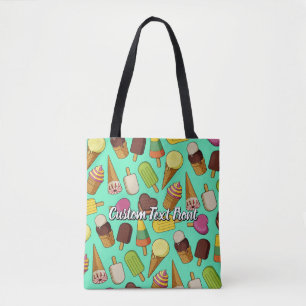 Ice Cream Background Tygkasse