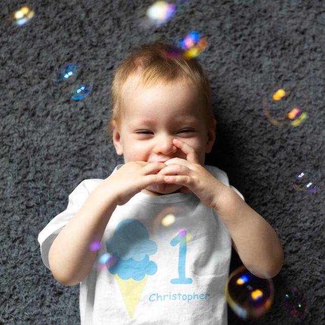 Ice Cream Birthday T Shirt (Skapare uppladdad)
