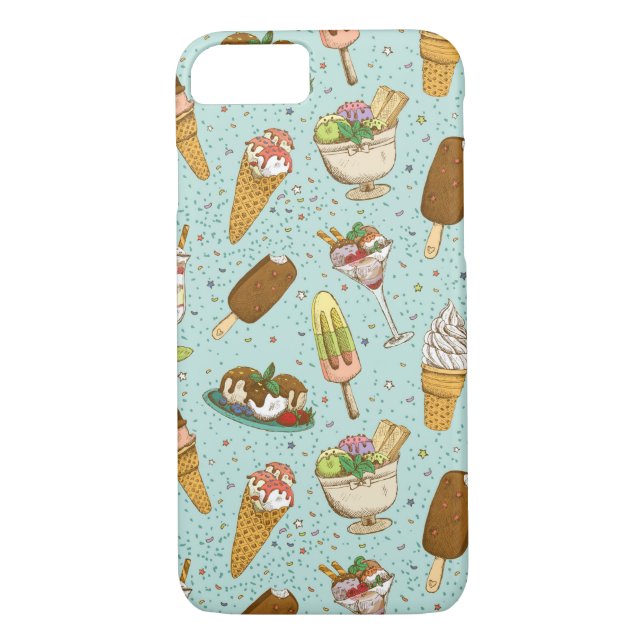 Ice Cream Case-Mate iPhone Skal (Baksida)