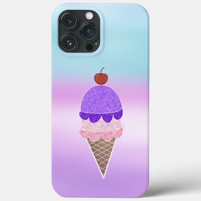Ice Cream Cell Phone Case (Baksida)
