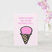Ice Cream Cone - Cute Valentine Day