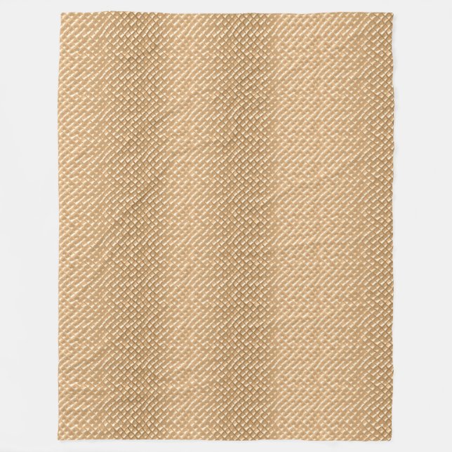 Ice Cream Cone Fleecefilt (Framsidan)