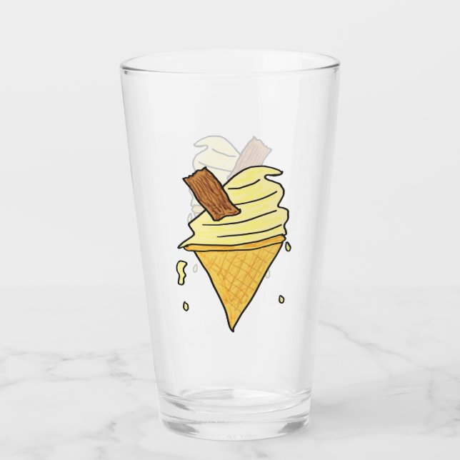 Ice Cream Cone Glaskopp (Framsida)