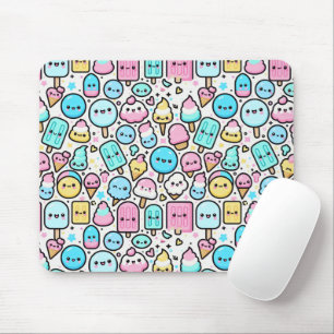 Ice Cream Cone och Popsicle Doodles Musmatta