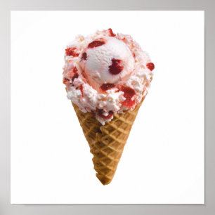 Ice Cream Cone Poster