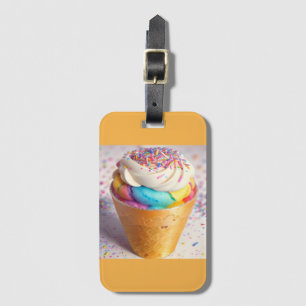 Ice Cream Cone Sprinkles Bagagebricka