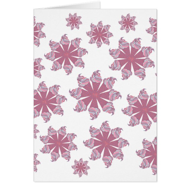 Ice Cream Cone Swirls Hälsningskort (Framsidan)