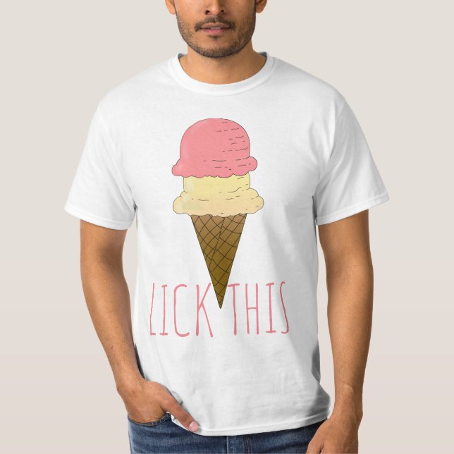 Ice Cream Cone T-shirt (Framsida)