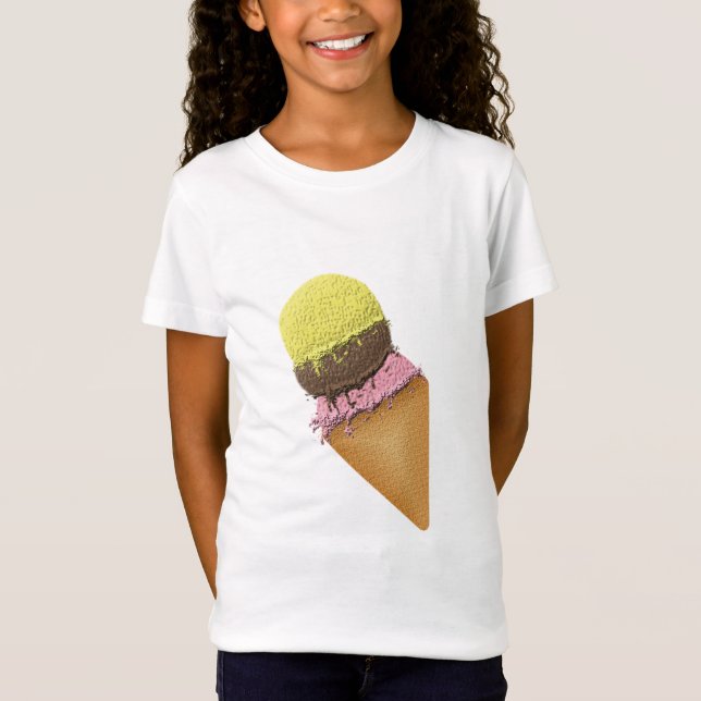 Ice Cream Cone T-Shirts (Framsida)
