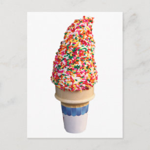 Ice Cream Cone-vykort Vykort