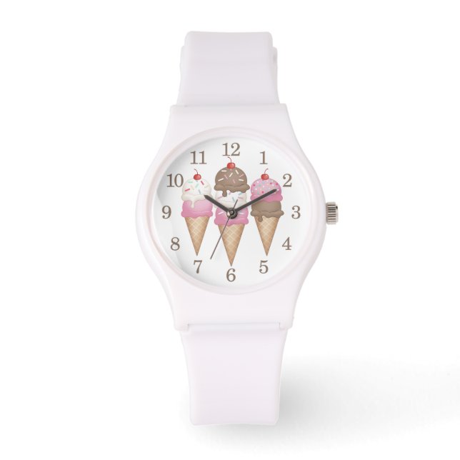 Ice Cream Cones Armbandsur (Framsida)
