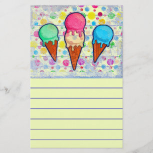 Ice Cream Cones Brevpapper