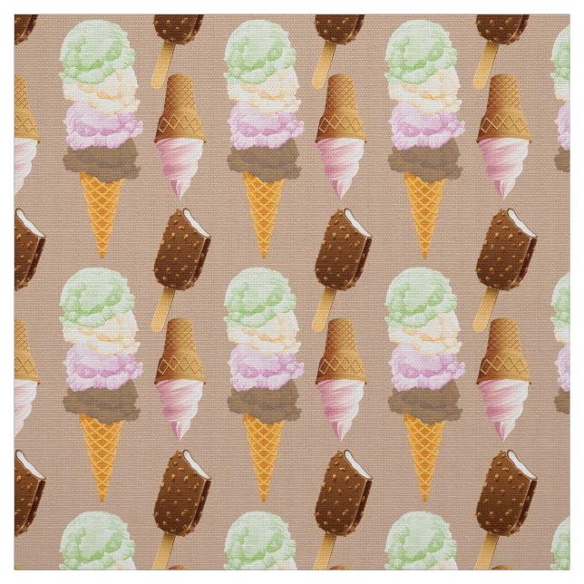 Ice Cream Cones Tyg (Prov)