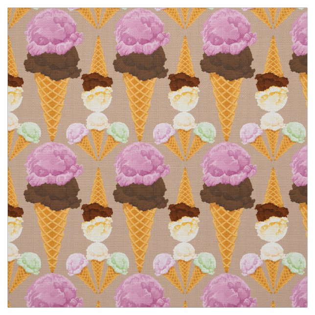 Ice Cream Cones Tyg (Prov)