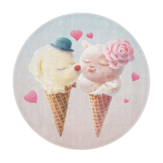 Ice Cream Couple - Kärlek vid första Slicka (Framsidan)