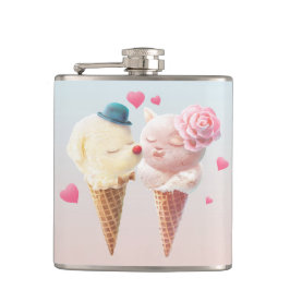 Ice Cream Couple - Kärlek vid första Slicka Fickplunta