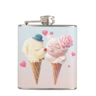 Ice Cream Couple - Kärlek vid första Slicka Fickplunta