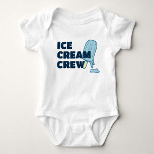 Ice Cream Crew Blå T Shirt