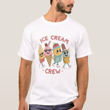 Ice Cream Crew – Söta Tecknade Pinnar och Koner