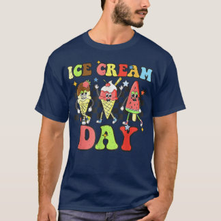 Ice Cream Day Shirt Summer Party National Ice Crea T