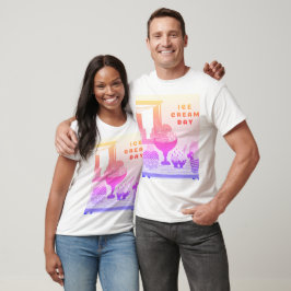 Ice Cream Day T Shirt