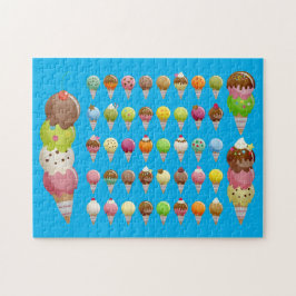 Ice Cream Delight Yummy Sweets Pussel