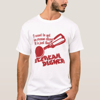 Ice cream dish t shirt